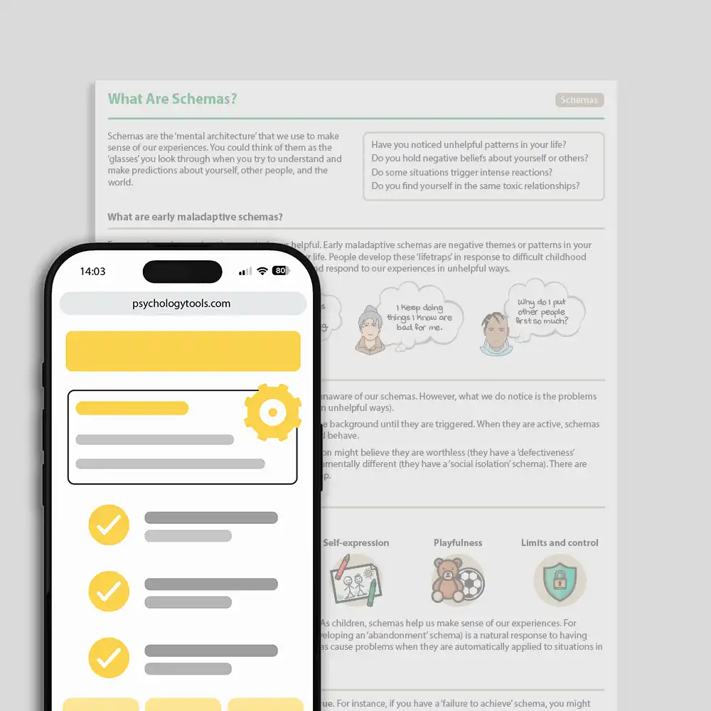 Psychology Tools resource: What Are Schemas?