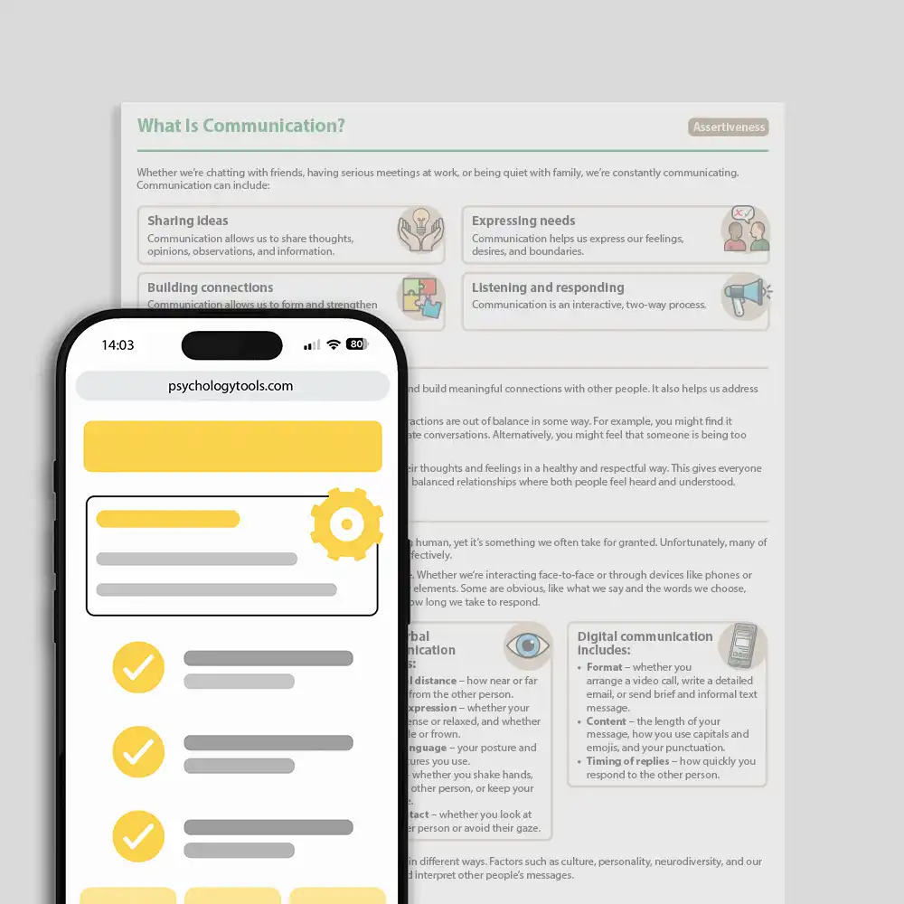 Psychology Tools resource: What Is Communication?