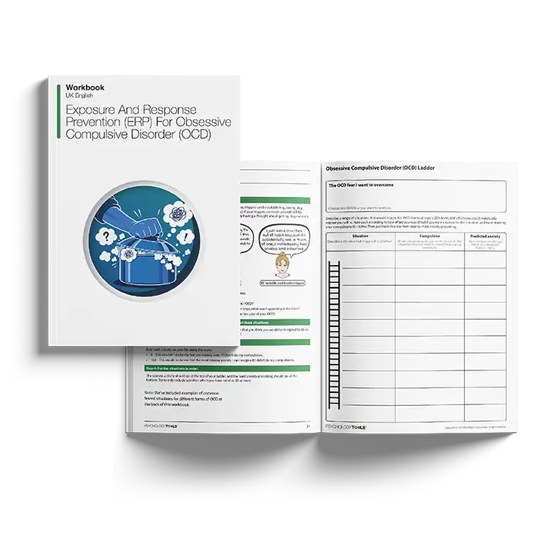 Psychology Tools Resource: Exposure And Response Prevention (ERP) For Obsessive Compulsive Disorder (OCD)