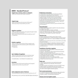 EMDR Protocol (Standard)